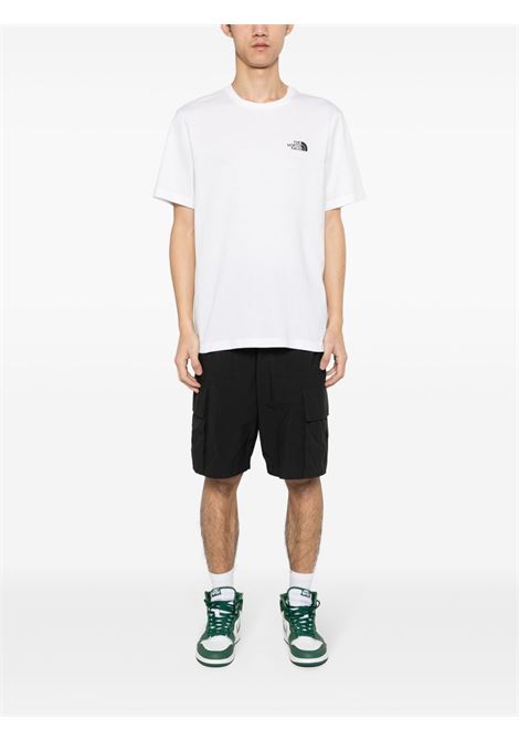 simple dome t-shirt man white THE NORTH FACE | NF0A87NGFN41